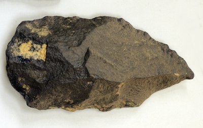 Acheulian hand axe by Prehistoric